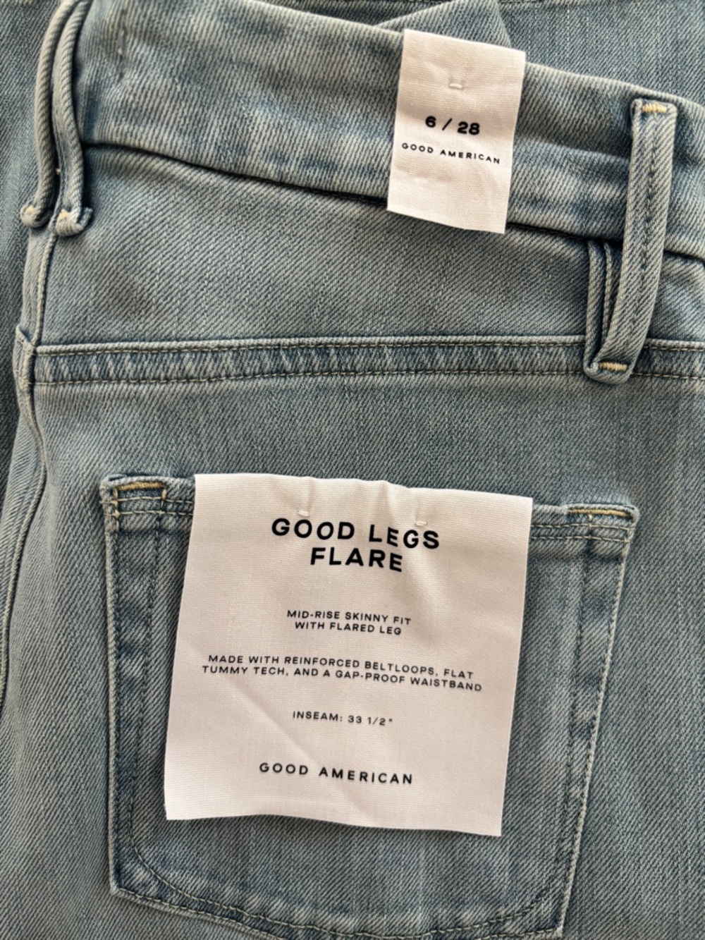 Good American good legs flare